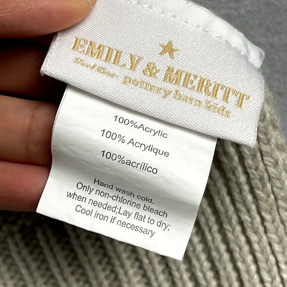 Pottery Barn Emily & Meritt Liquid Gold Baby Blanket 30x37 Metallic‎